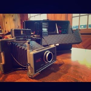 1971 Polaroid land camera, 440.